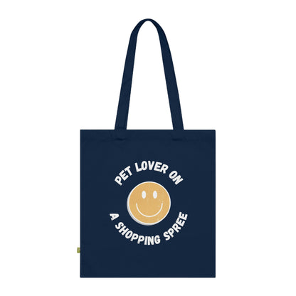 Pet Lover Organic Cotton Tote Bag