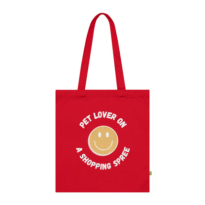 Pet Lover Organic Cotton Tote Bag