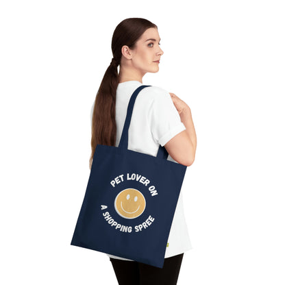Pet Lover Organic Cotton Tote Bag