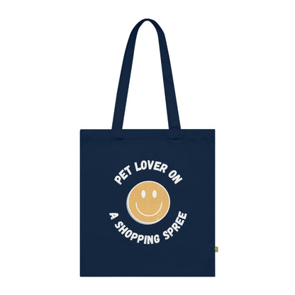Pet Lover Organic Cotton Tote Bag