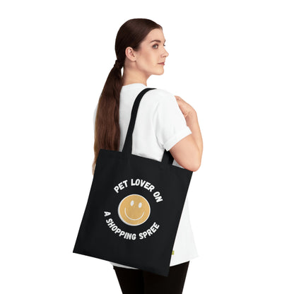 Pet Lover Organic Cotton Tote Bag