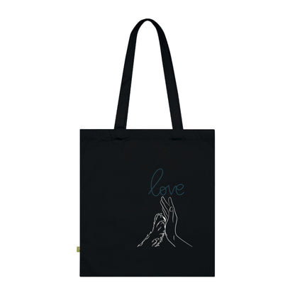 Puppy Love Organic Cotton Tote Bag