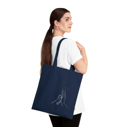 Puppy Love Organic Cotton Tote Bag