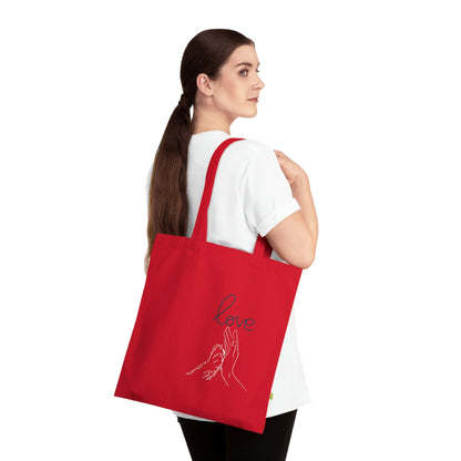 Puppy Love Organic Cotton Tote Bag