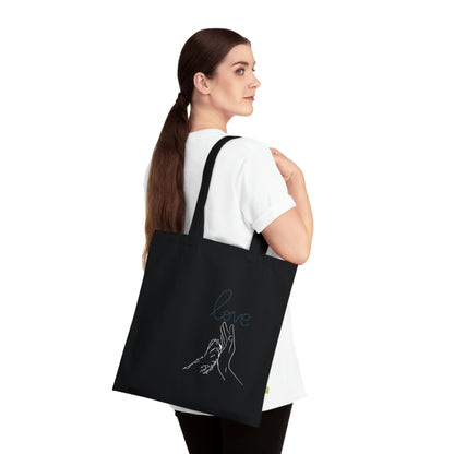 Puppy Love Organic Cotton Tote Bag
